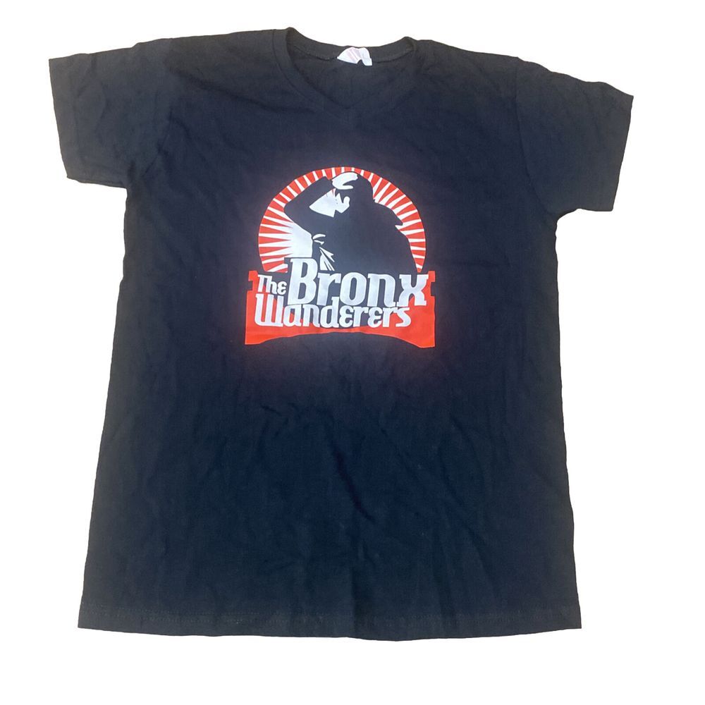 The Bronx Wanderers T-shirt Adult S Small (Anvil) Tour Band Concert Style V-neck